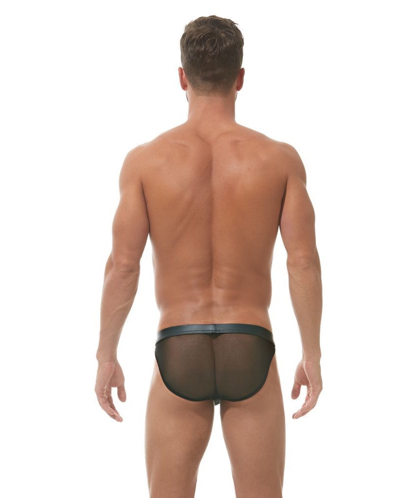 GREGG HOMME BLACK X BRIEF (BLACK) - The Jock Shop