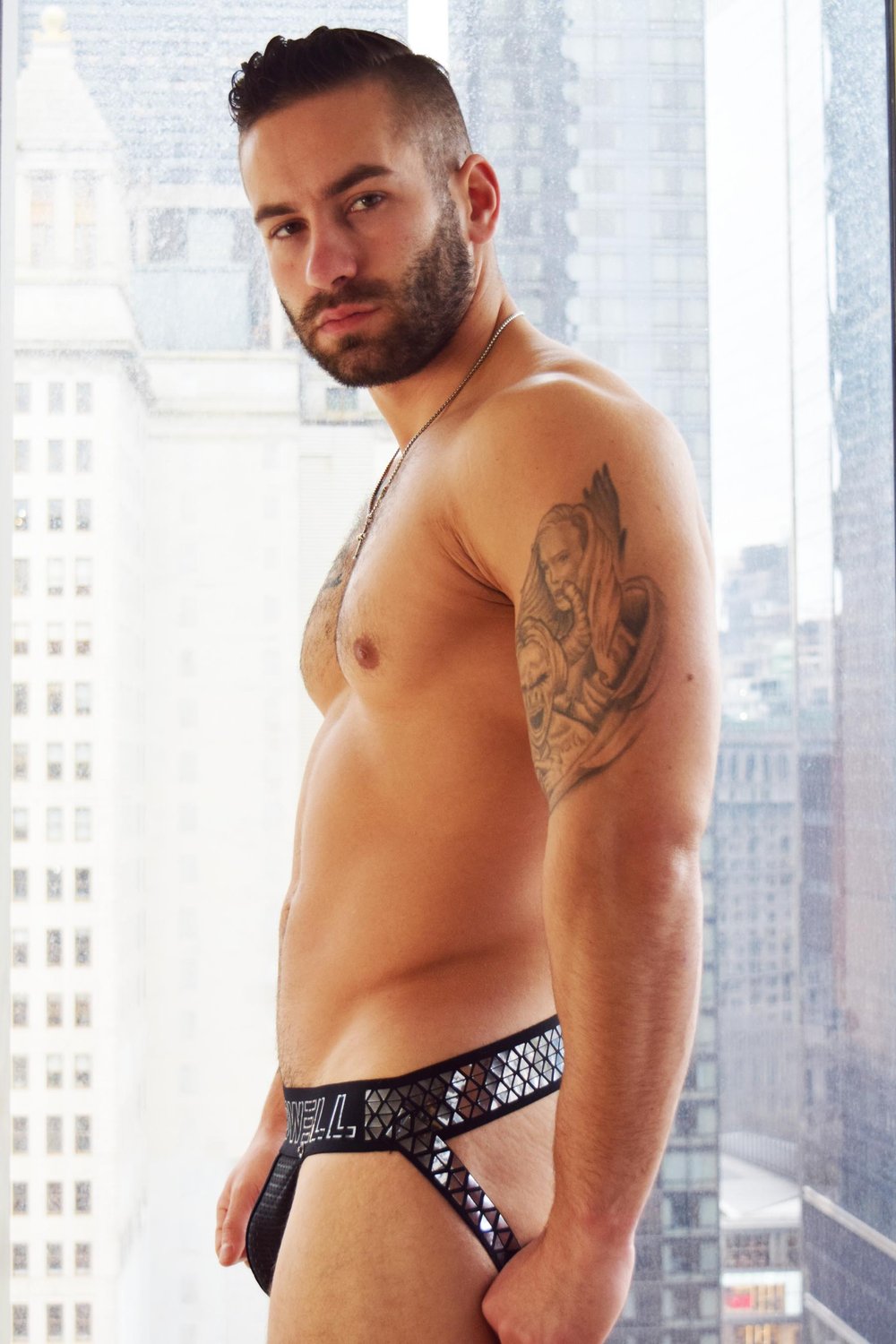 Breedwell Prism Circuit Jockstrap (Black)