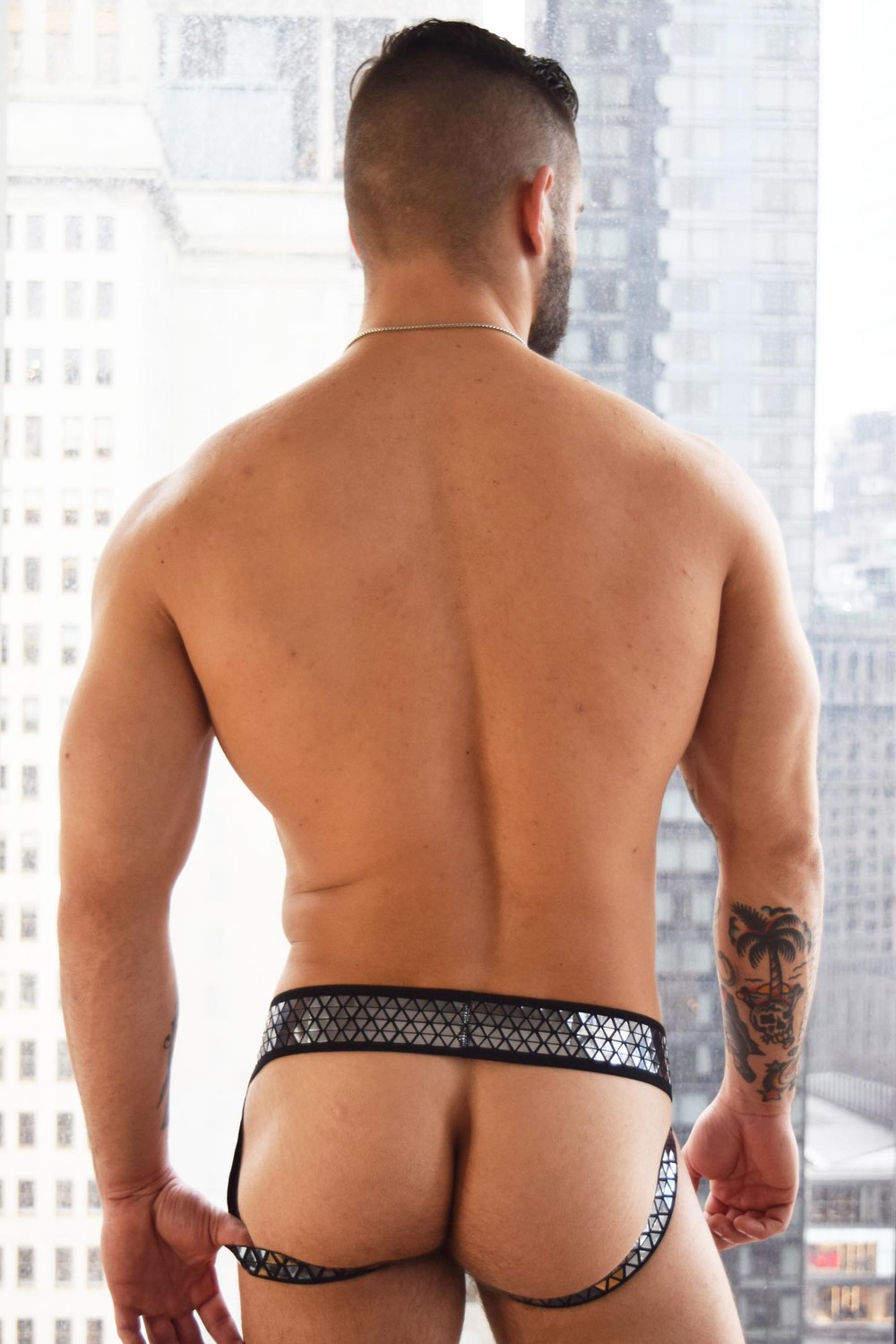 Breedwell Prism Circuit Jockstrap (Black)