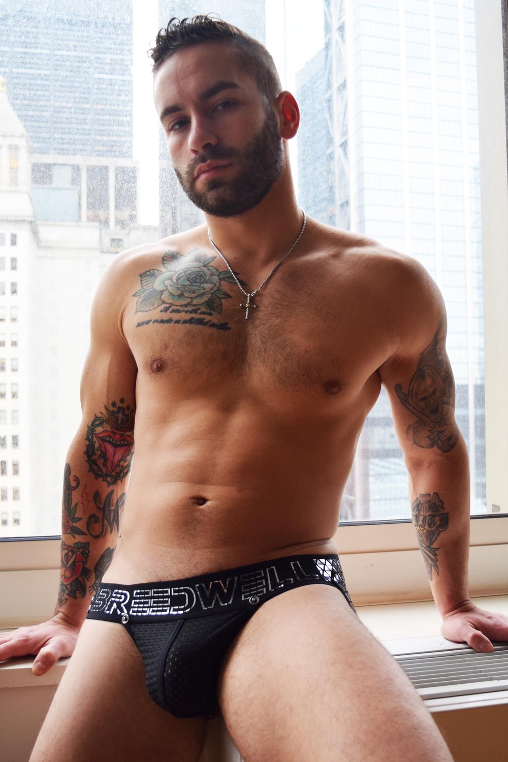 Breedwell Prism Circuit Jockstrap (Black)