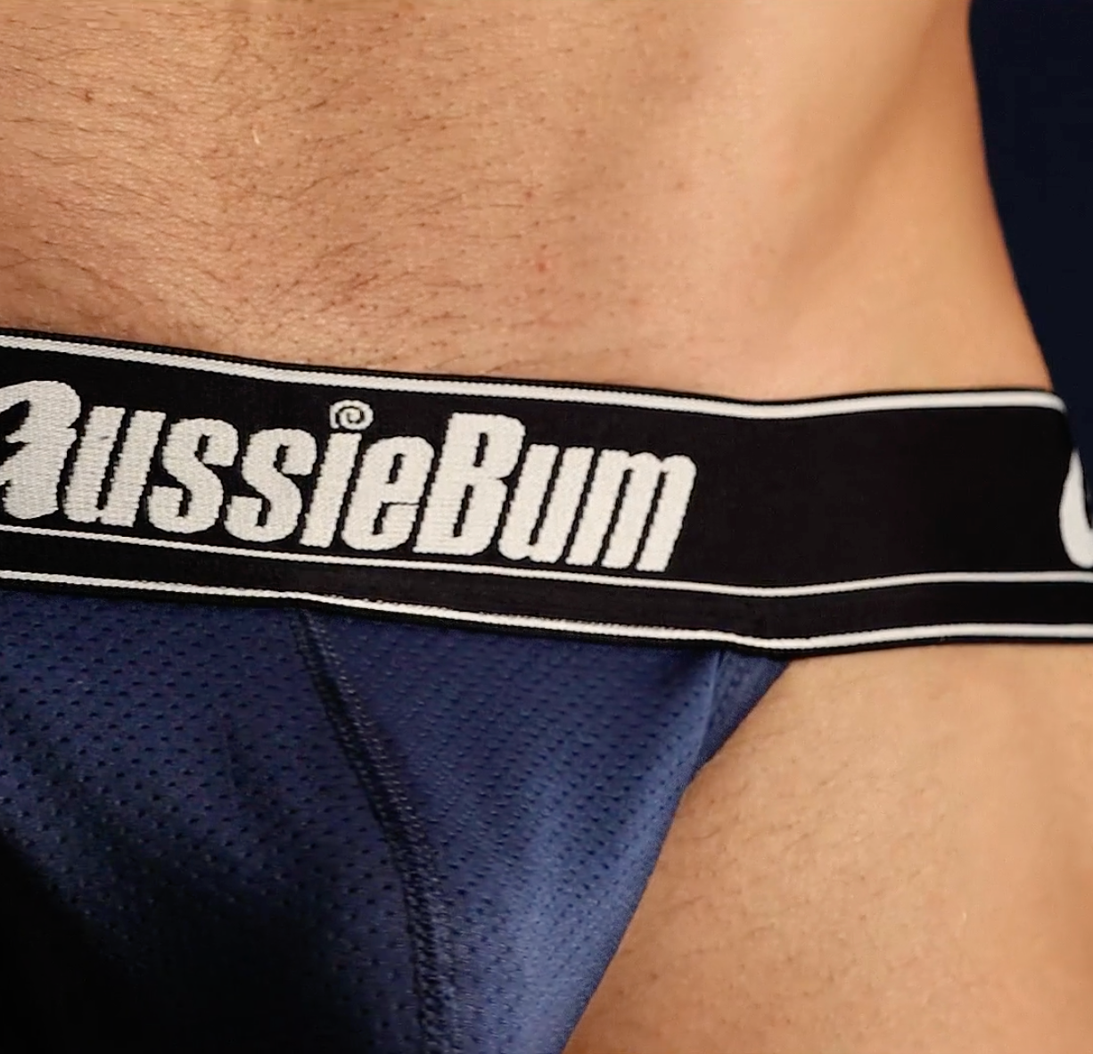 Aussiebum Wonderjock Air Jockstrap (Navy)