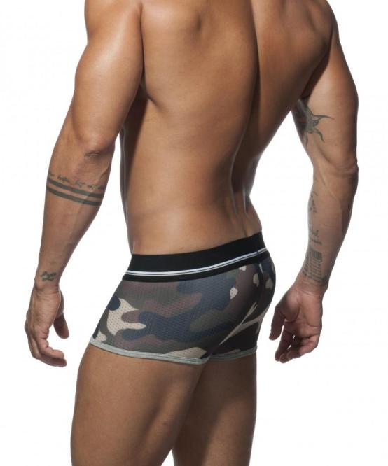 ADDICTED 3 PACK CAMO MESH PUSH-UP BOXER BRIEFS - The Jock Shop