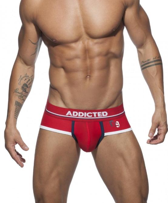 ADDICTED SPORT 09 BRIEF (RED) - The Jock Shop