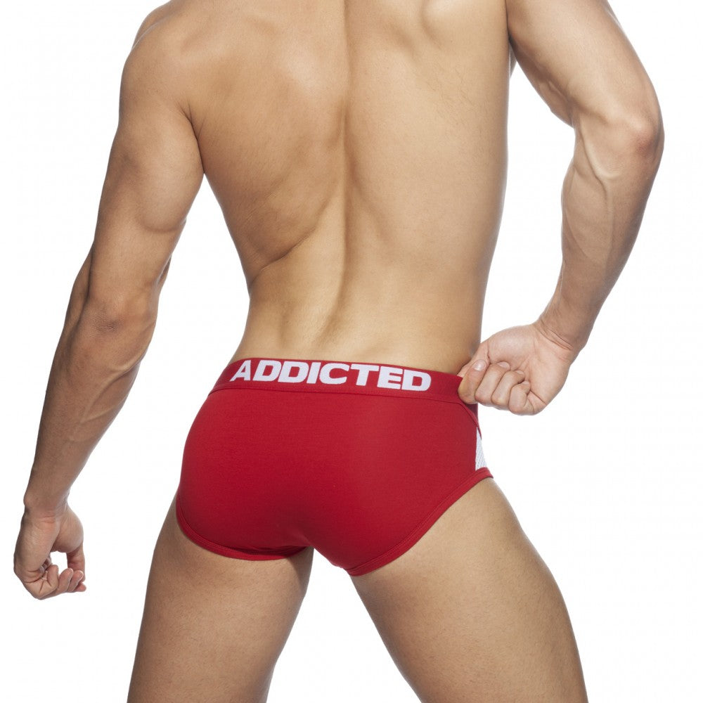 Addicted 3 Pack Combi Mesh Push-Up Briefs