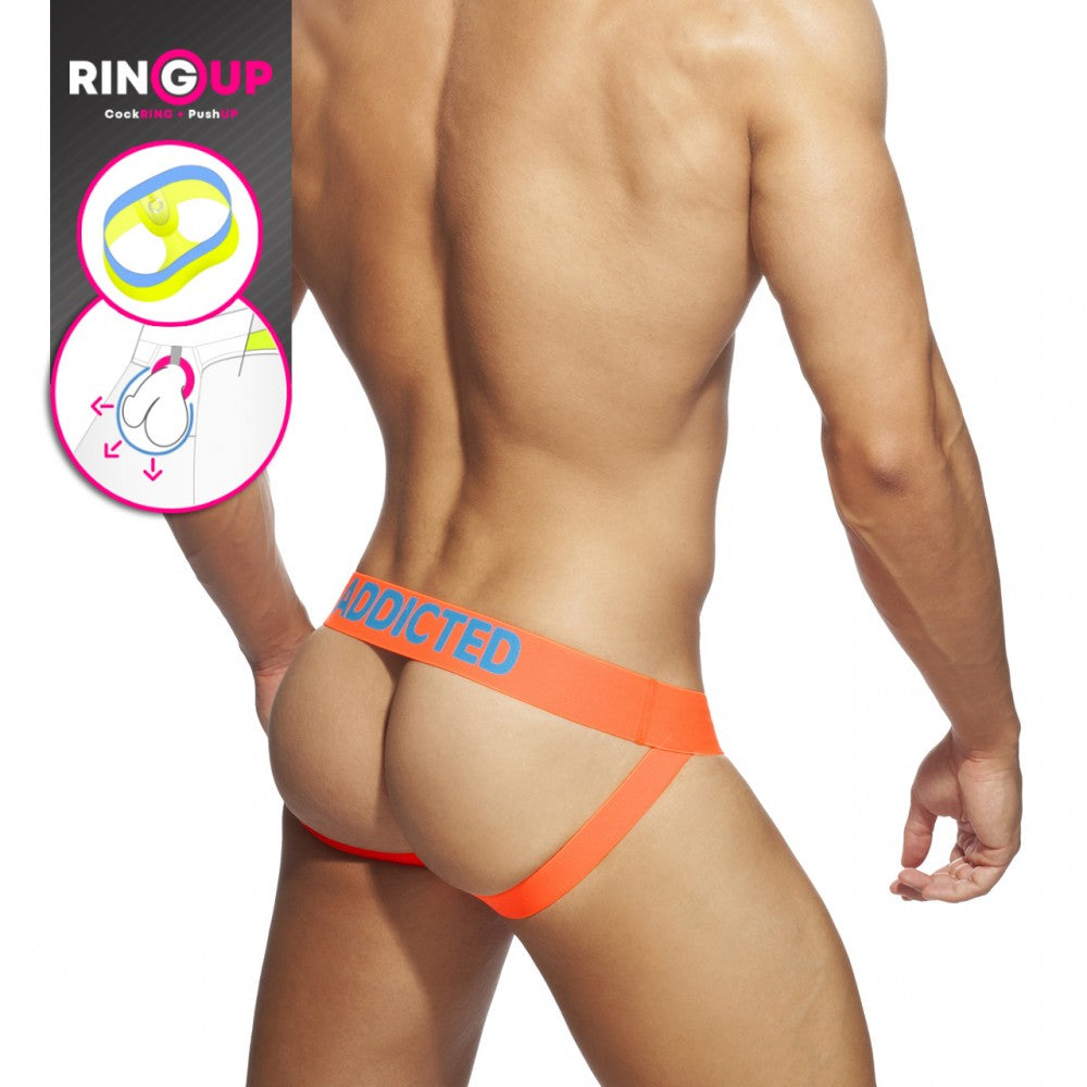 ADDICTED RING UP MESH JOCK STRAP (4 COLORS) - The Jock Shop