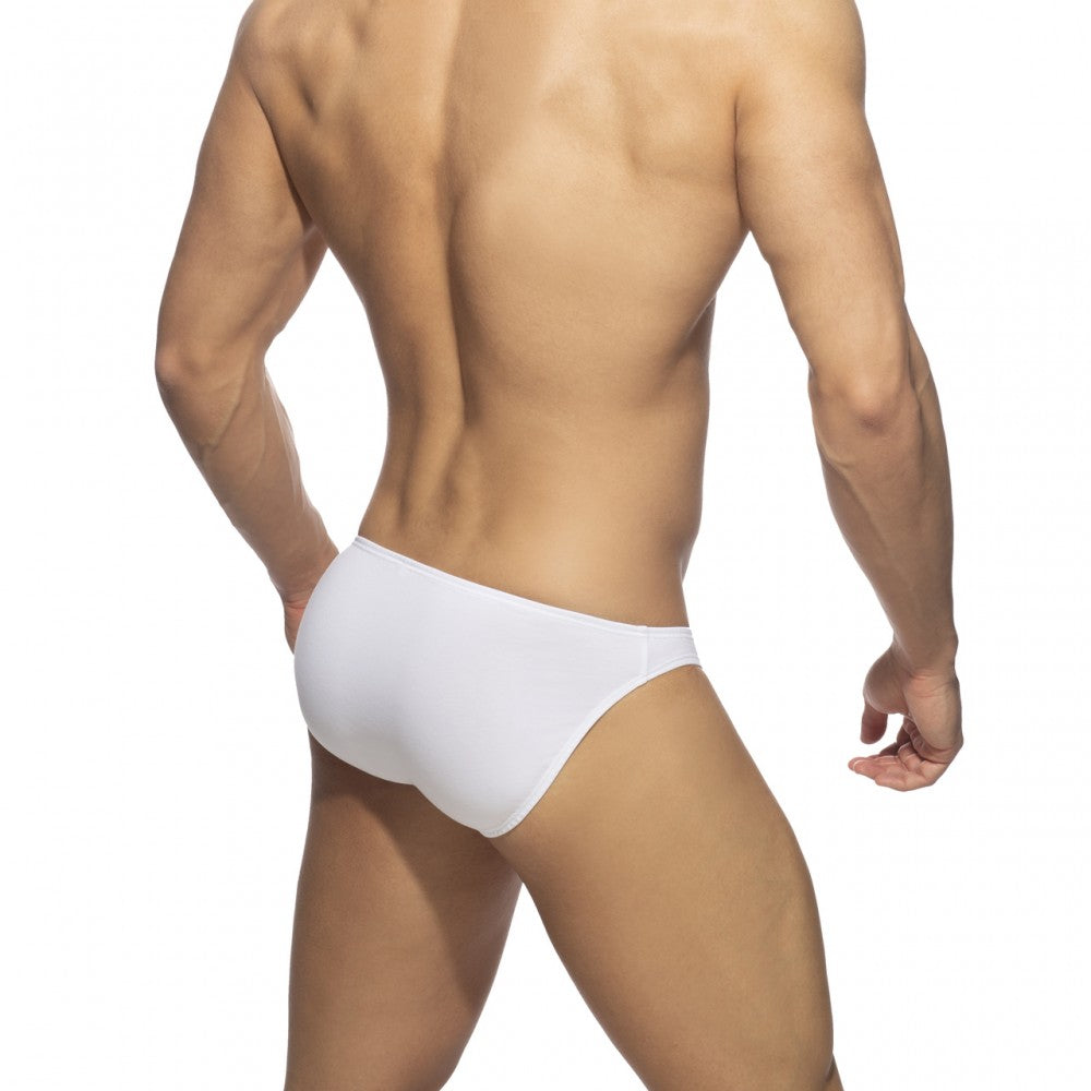 Addicted 3 Pack Cotton Bikini Briefs (white, navy, heather grey)