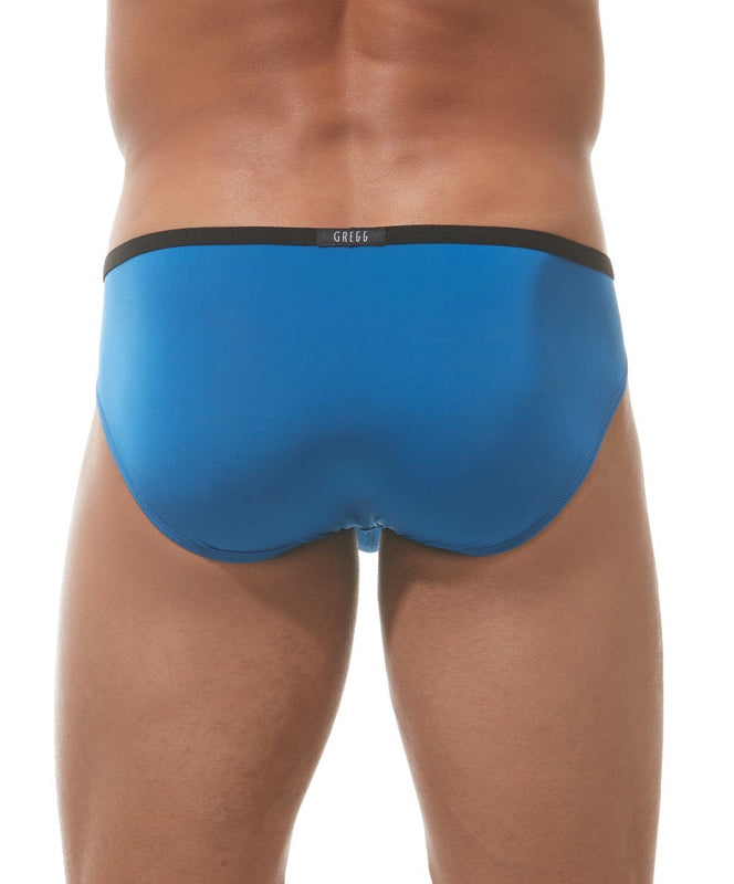 GREGG HOMME VOYEUR BRIEF (BLUE) - The Jock Shop