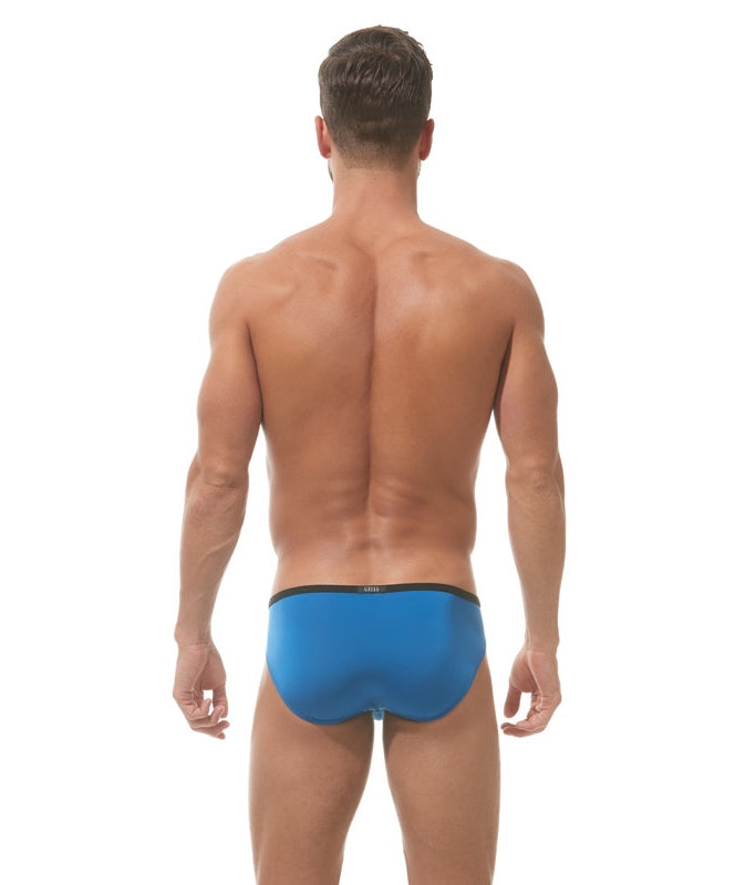 GREGG HOMME VOYEUR BRIEF (BLUE) - The Jock Shop