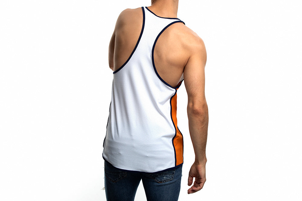 Pump! Varsity Deep Tank (White)