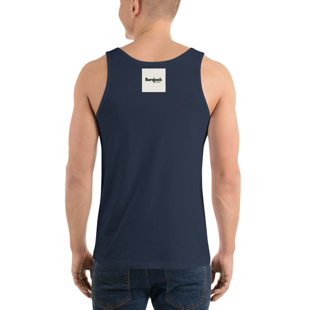 I DOUCHED FOR THIS TANK TOP (NAVY BLUE) - The Jock Shop
