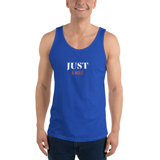 JUST A HOLE TANK TOP (BLUE) - The Jock Shop