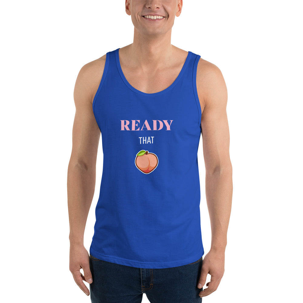 READY THAT HOLE TANK TOP (BLUE) - The Jock Shop