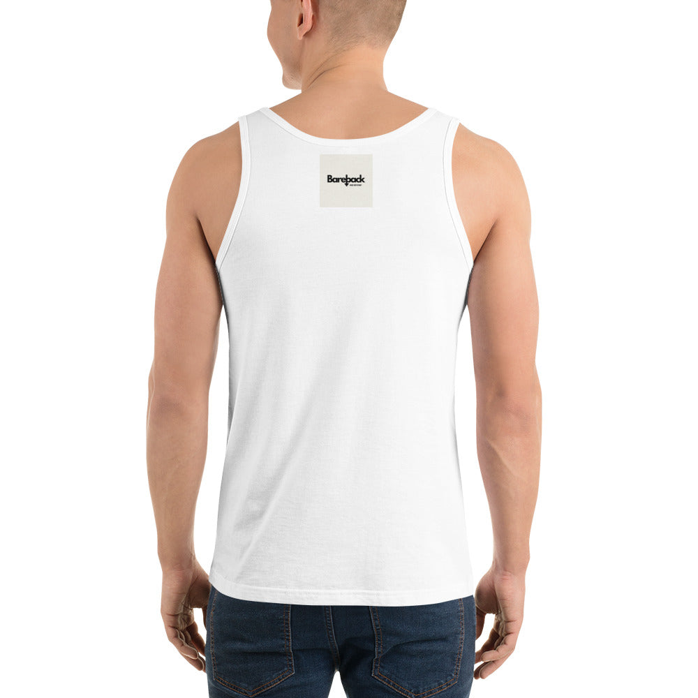 BOSSY BOTTOM TANK TOP ( WHITE ) - The Jock Shop