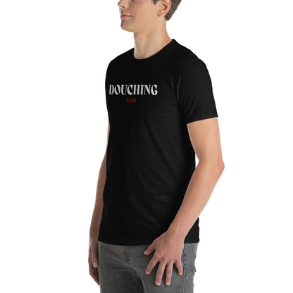 DOUCHING IS A DIET TSHIRT (BLACK) - The Jock Shop