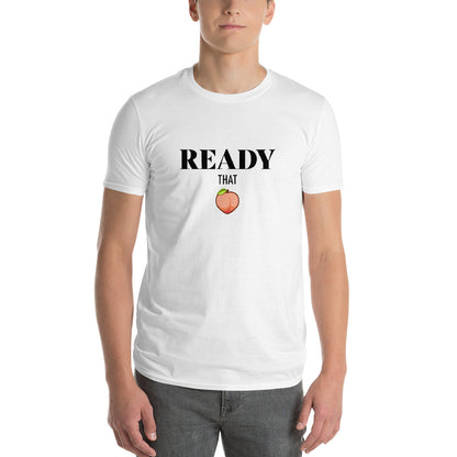 READY THAT HOLE  TSHIRT (WHITE) - The Jock Shop