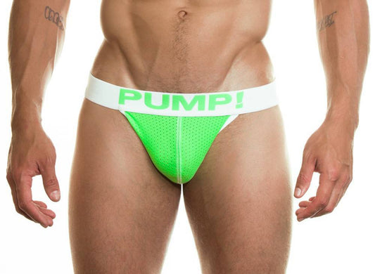 PUMP! NEON FUEL JOCKSTRAP (GREEN) - The Jock Shop