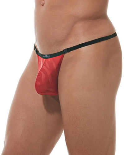 GREGG HOMME HOOKT POUCH THONG (RED) - The Jock Shop
