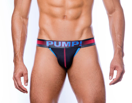 PUMP! PLAY JOCKSTRAP (PINK/BLACK) - The Jock Shop