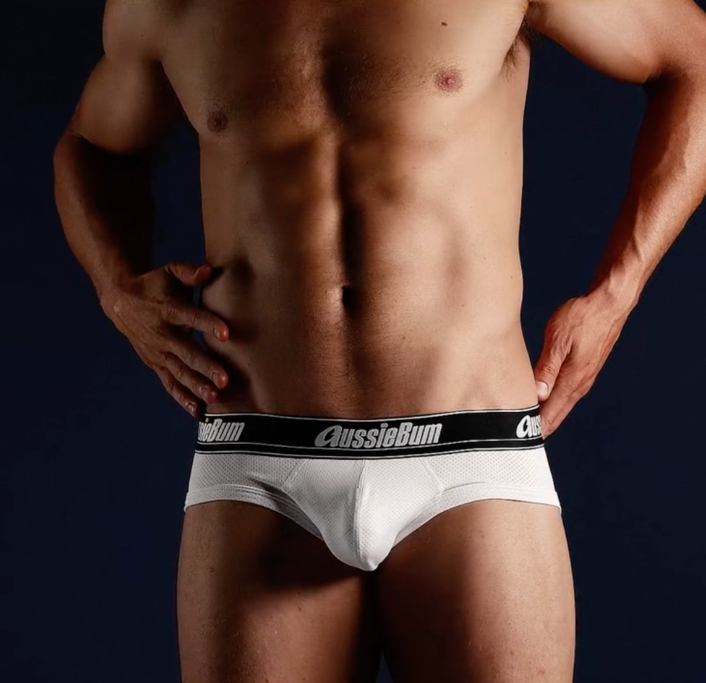 Aussiebum Wonderjock Air Brief (White)