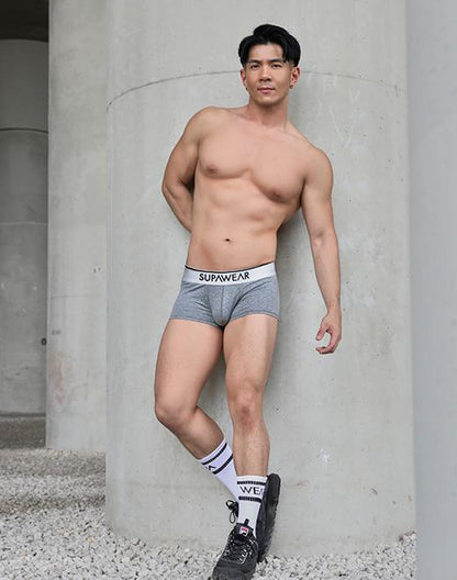 Supawear Hero Dark Boxer Briefs (Grey)