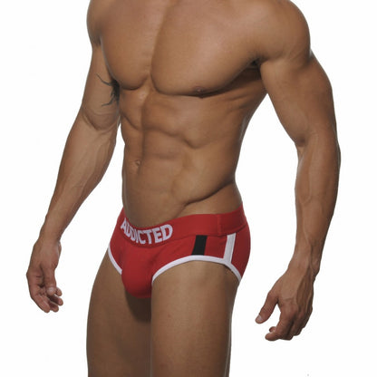 Addicted Pack Up Sports Brief (Red)