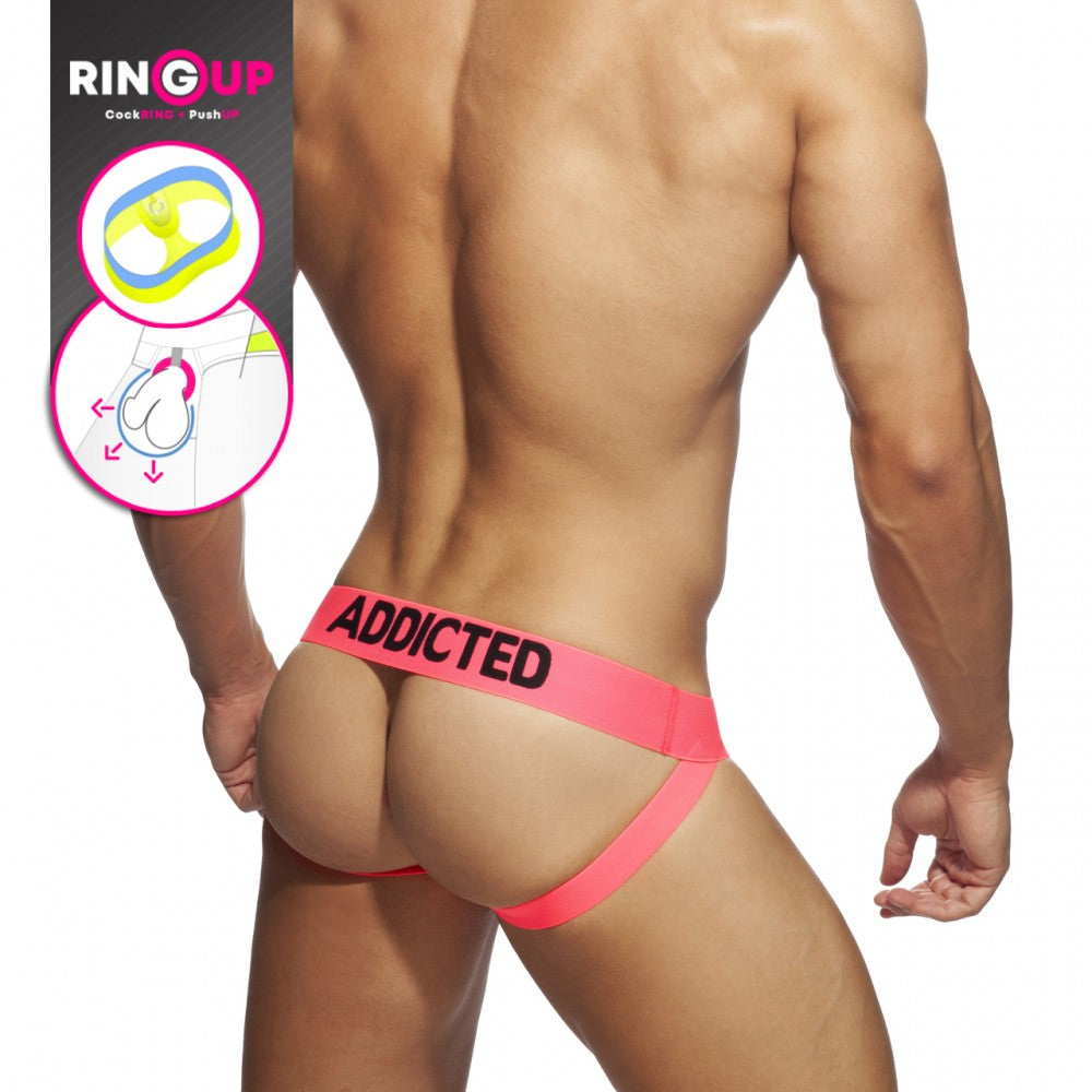 ADDICTED RING UP MESH JOCK STRAP (4 COLORS) - The Jock Shop