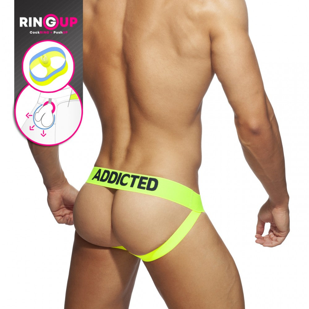 ADDICTED RING UP MESH JOCK STRAP (4 COLORS) - The Jock Shop