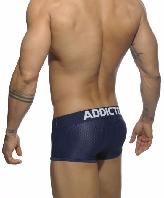 ADDICTED 3 PACK MESH PUSH-UP BOXER BRIEFS (BLACK, WHITE, BLUE) - The Jock Shop