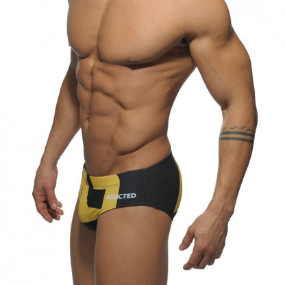 Addicted Extra Large Pack Up Logo Swim Briefs (5 Colour Options)