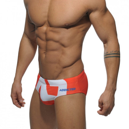 Addicted Extra Large Pack Up Logo Swim Briefs (5 Colour Options)