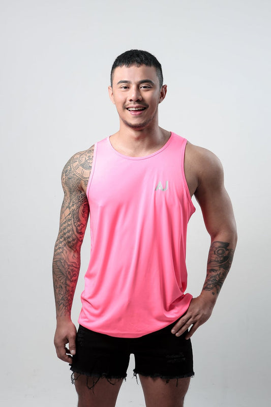 Aj Party Queen Pink Neon Edition Tank Top (Pink)