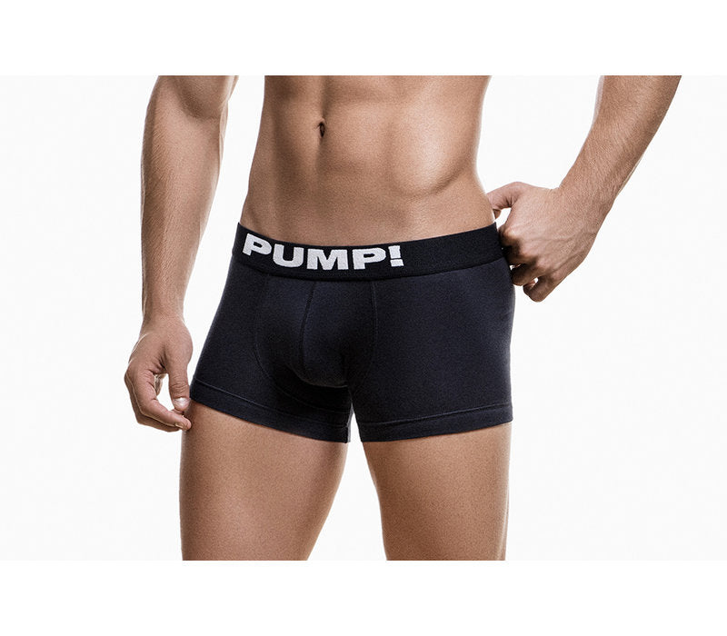 PUMP! CLASSIC BOXER (BLACK) - The Jock Shop