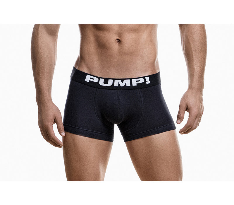 PUMP! CLASSIC BOXER (BLACK) - The Jock Shop