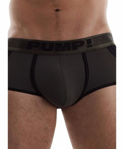 PUMP! MILITARY ACCESS BOXERS (DARK GREEN) - The Jock Shop