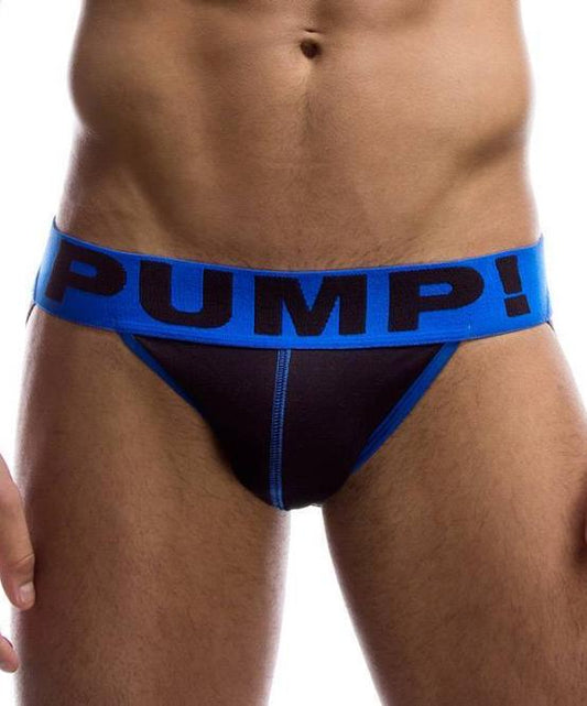 PUMP! PANTHER JOCK (BLUE/BLACK) - The Jock Shop