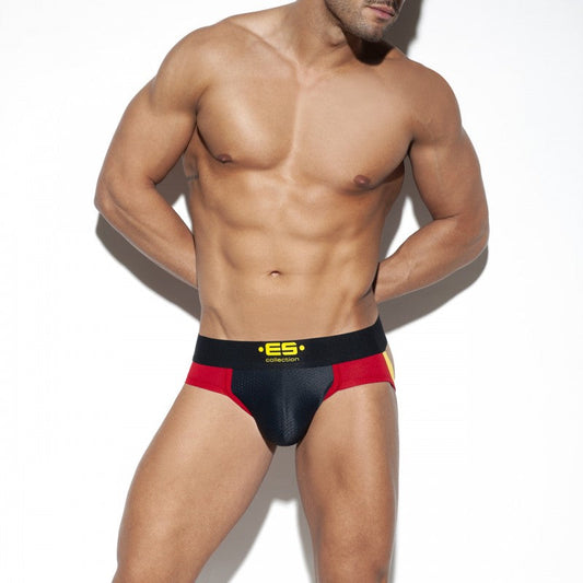 Es Collection Flags Jockstrap (Black)